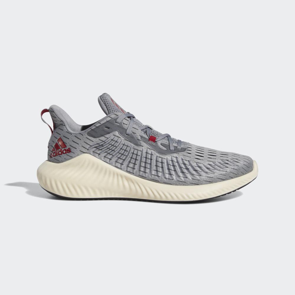 Adidasi Alergare Adidas Alphabounce+ Barbati Romania - Gri/Visinii G28586